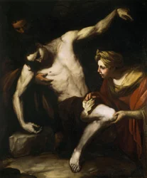 Saint Sébastien soigné par sainte Irène