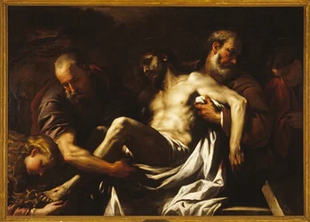La mise au tombeau du Christ