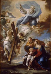 La Sainte Famille avec les symboles de la Passion, vers 1660