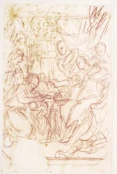 Volumnia et Veturia devant Coriolan