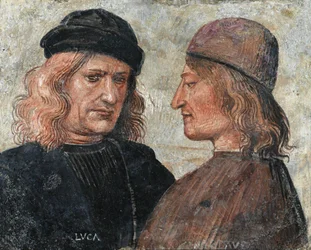 Autoportrait avec Niccolò di Angelo Franchi, vers 1504