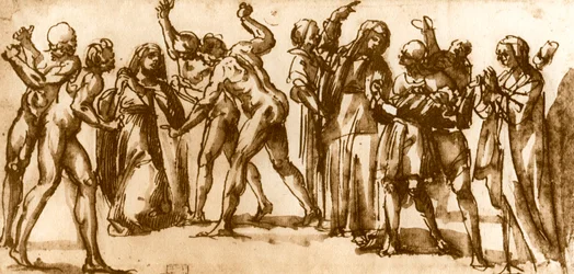 Études par Luca Signorelli, 1913