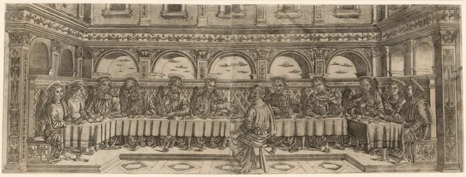 La Cène, vers 1500