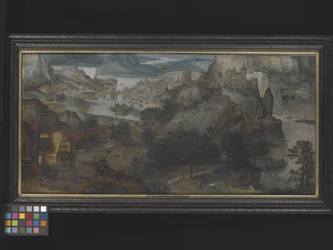 Paysage avec la fuite en Égypte