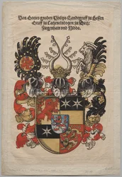 Blason de Philippe, Landgrave de Hesse