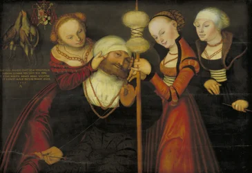 Hercule avec Omphale