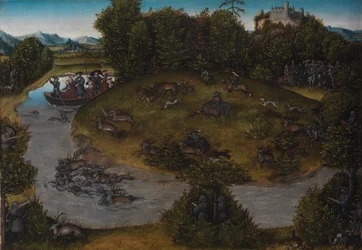 La chasse au cerf de l