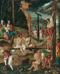 Avant la crucifixion du Christ (Christ dans la misère)