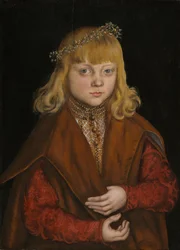 Un prince de Saxe, vers 1517