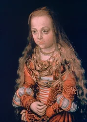 Une princesse de Saxe, vers 1517
