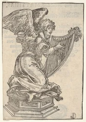 Une statuette en argent d