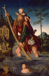 Allemand : Der heilige Christophorus Saint Christopher