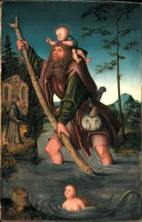 Allemand : Der heilige Christophorus Saint Christopher