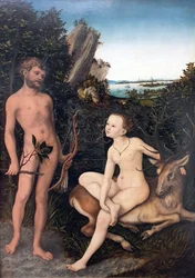Allemand : Landschaft mit Apoll und Diana Apollo et Diana dans un paysage boisé