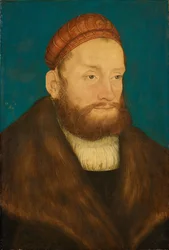 Allemand :  Margrave Casimir de Brandebourg - Kulmbach (1481-1527) Portrait Margrave Casimir de Brandebourg-Kulmbach