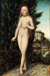 French : Venus debout dans un paysage Venus in a Landscape