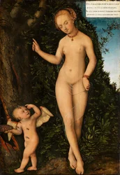 Allemand : Venus mit Amor als Honigdieb Venus with Cupid the Honey Thief (Vénus avec Cupidon comme voleur de miel)