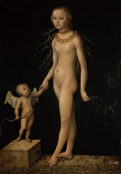 Allemand : Venus und Amor Venus and Cupid