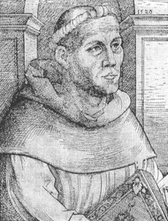 Martin Luther en tant que moine.