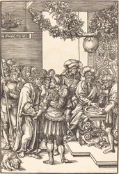 Pilate se lavant les mains