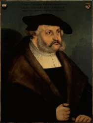 Portrait de Frédéric III, Électeur de Saxe 1463-1525