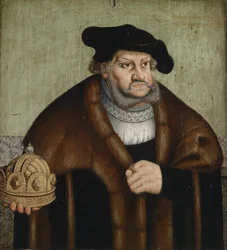 Portrait de Frédéric III, Électeur de Saxe 1463-1525