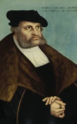 Portrait de Frédéric III, Électeur de Saxe 1463-1525