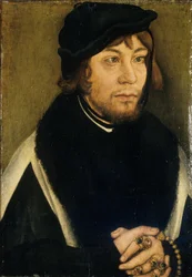 Portrait du margrave Albrecht de Brandebourg-Ansbach