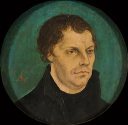 Portrait de Martin Luther 1483-1546, 1525