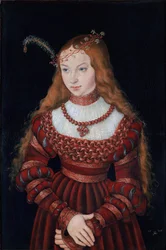 Portrait de la princesse Sibylle de Clèves