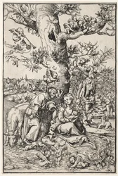 Repos pendant la fuite en Égypte, 1509