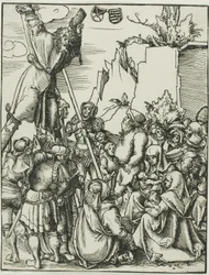 Saint André, extrait du Martyre des Apôtres