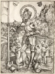 Saint Georges debout, 1506