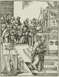 Saint Jean, extrait du Martyre des Apôtres