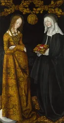Saintes Christine et Ottilie, 1506