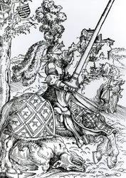 Saint Georges à cheval, 1507