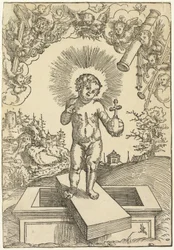 Le Christ enfant en tant que rédempteur