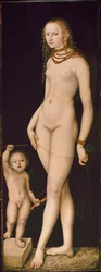 Vénus et Cupidon, vers 1530.