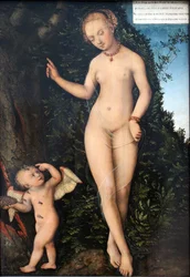 Vénus et Cupidon, le voleur de miel