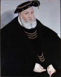 Portrait du margrave Georg le Pieux de Brandebourg-Ansbach