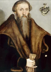 Portrait du juriste saxon Leonhard Badhorn (1510-1587)