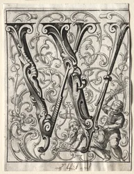 Nouveau livret ABC : W, 1627