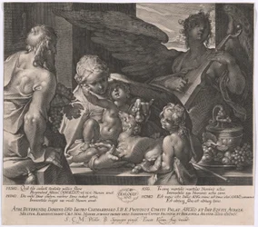 La Sainte Famille avec le jeune Jean-Baptiste