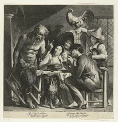 Satyre et le paysan