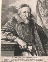 Wenceslaus Coeberger, Præfectus Generalis Montium Pietatis, Bruxelles