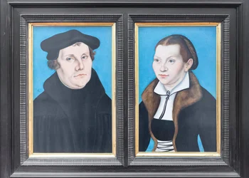 Portraits de Martin Luther et de sa femme Katharina von Bora