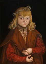 Un prince de Saxe, vers 1517