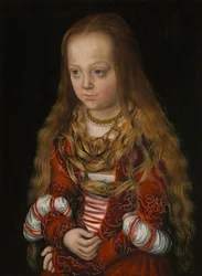 Une princesse de Saxe, vers 1517