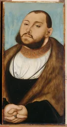 Jean Frédéric Ier, Électeur de Saxe (1503-1554), par Cranach, Lucas, l
