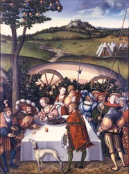 Judith à la table d